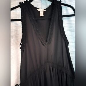 H&M Elegant Black Asymmetrical Dress